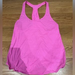 Pink Lululemon Flowy Tank Top Size 4